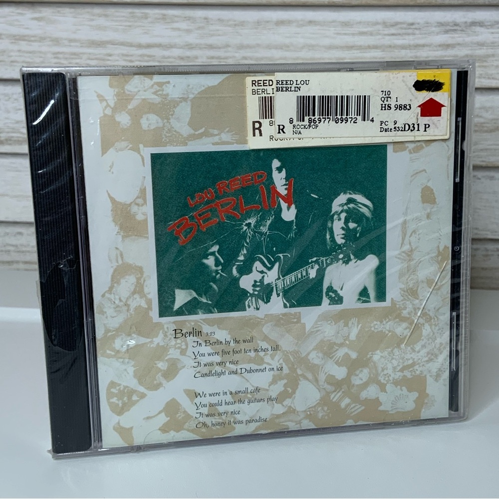 Lou Reed Berlin Album Audio CD New
